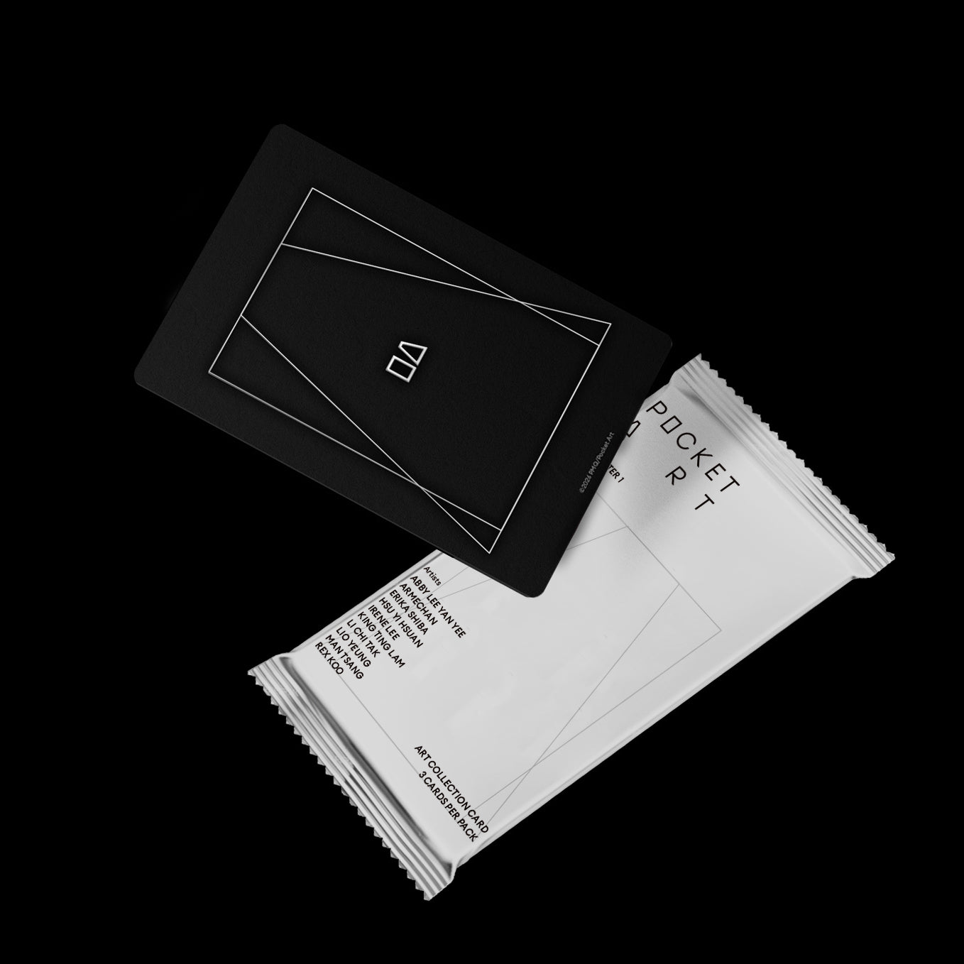 (PA01) Pocket Art Collection Card (Booster Pack)