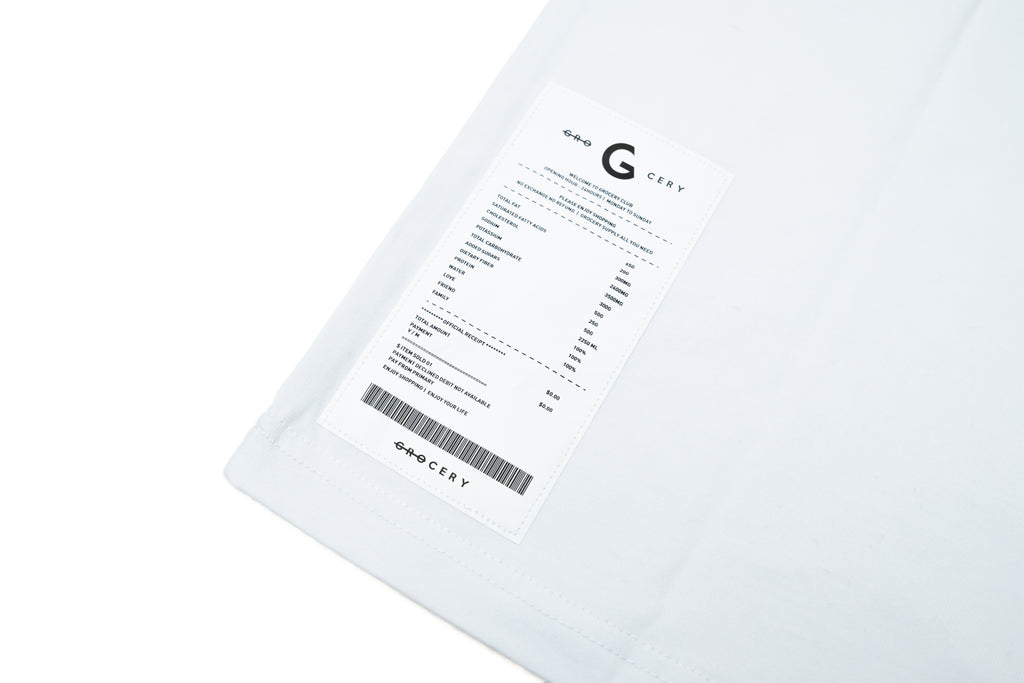 Pocket Art x GROCERY Invoice Pocket Tee
