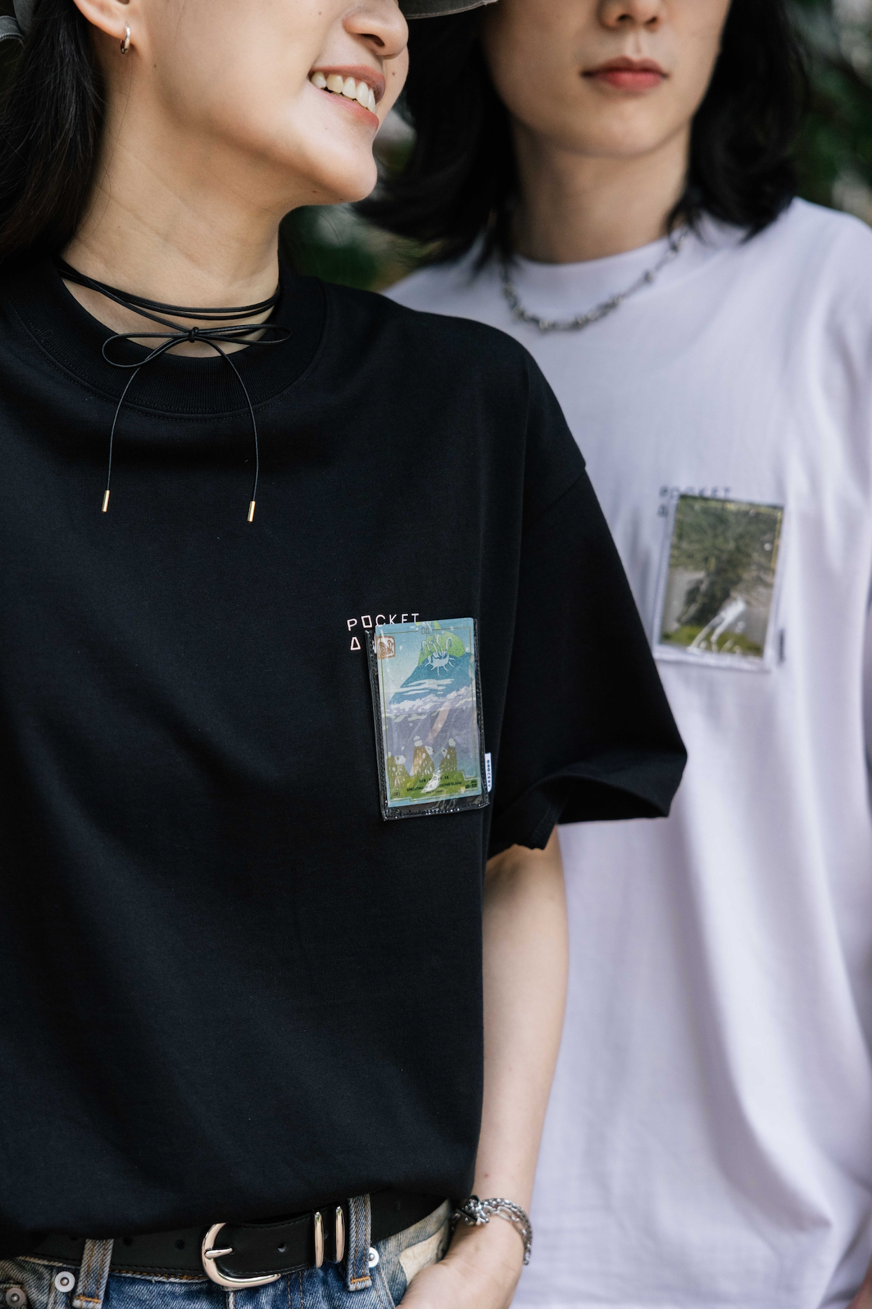 Pocket Art x GROCERY Invoice Pocket Tee