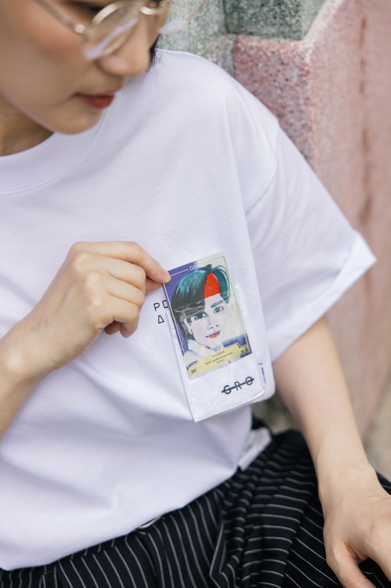 Pocket Art x GROCERY Invoice Pocket Tee